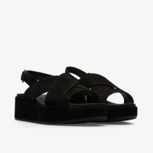 Camper Black Sandals Womens - Misia Online Ireland | JSDBC6531